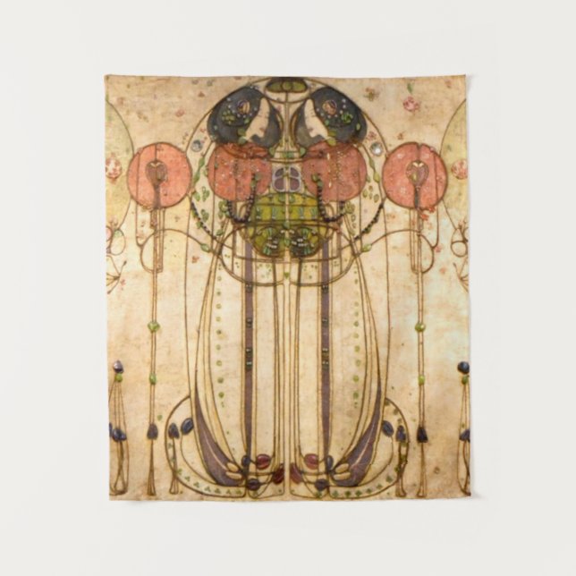 Charles Rennie Mackintosh The Wassail Tapestry (Front)