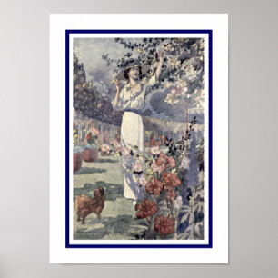 Charles Robinson illustration Poster