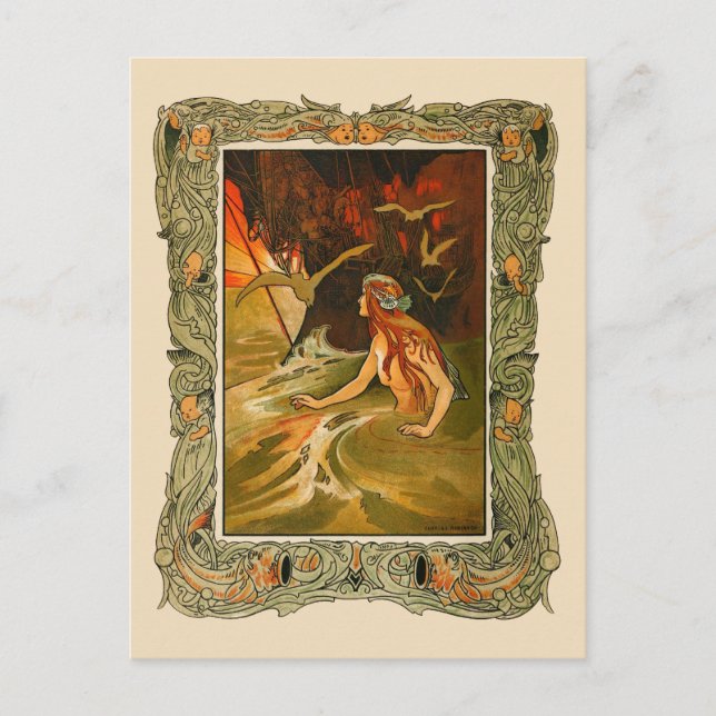 Charles Robinson - The Mermaid Postcard (Front)