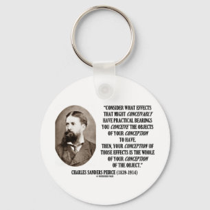 Charles Sanders Peirce Effects Objects Conception Key Ring