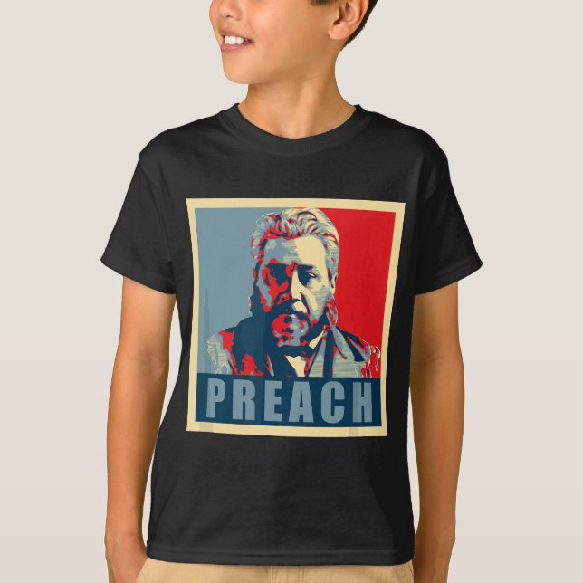 Charles Spurgeon PREACH T-Shirt (Front)