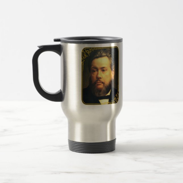 Charles Spurgeon Vintage Travel Mug (Left)