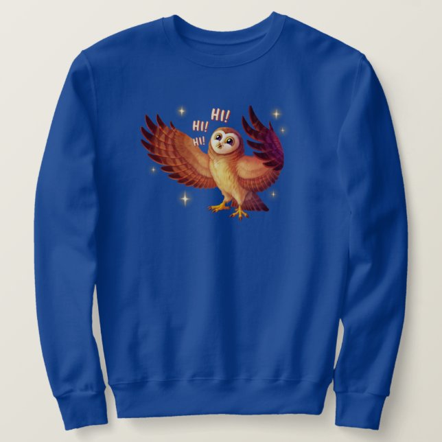 Charles Sweatshirt – Blue (Design Front)