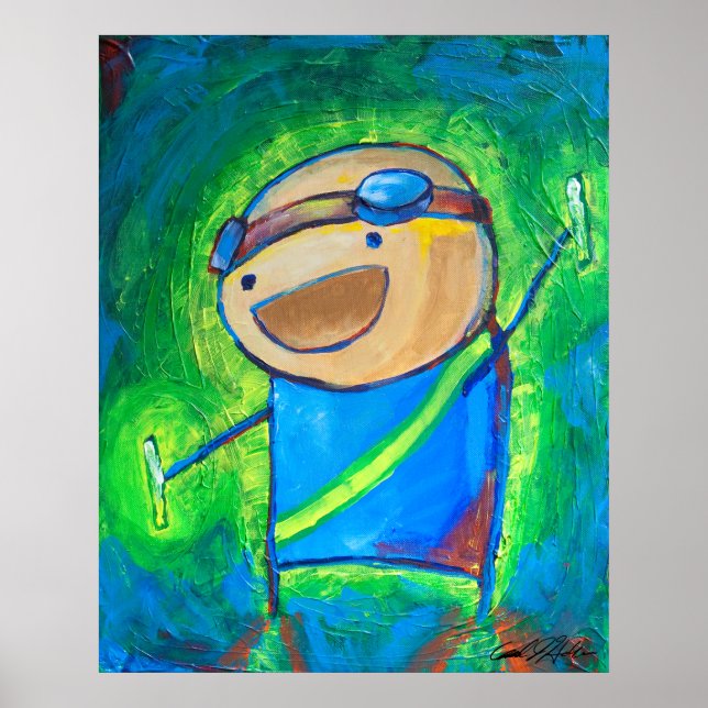 Charles the Raver 24x30" Poster (Front)