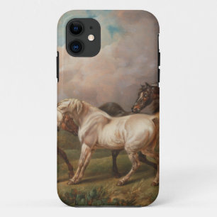 Charles Towne Art Painting Oil Horses Destiny iPhone 11 Case