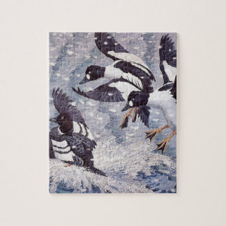 Charles Tunnicliffe Goldeneyes  Ducks Jigsaw Puzzle