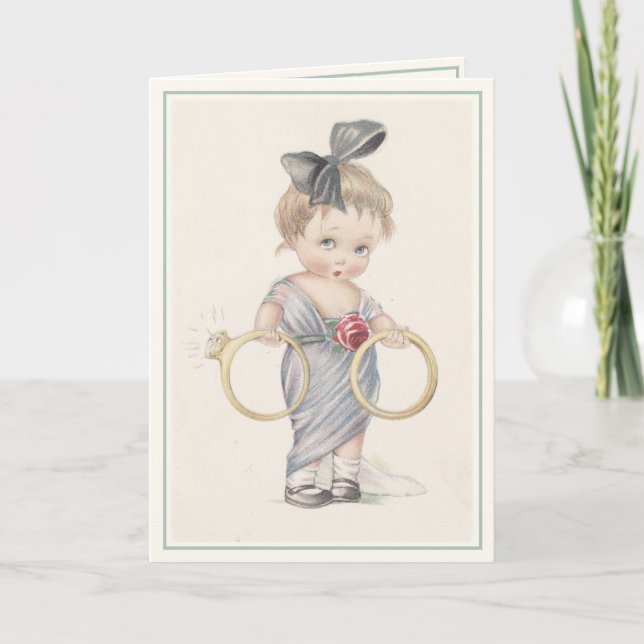 Charles Twelvetrees Greeting Card Illustration (Front)