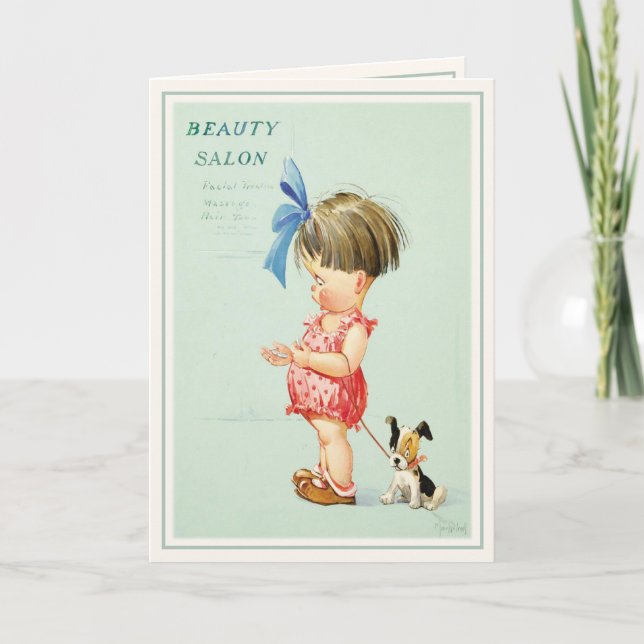 Charles Twelvetrees Greeting Card Illustration (Front)