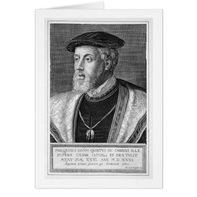 Charles V (1500-58) (engraving) (Front)