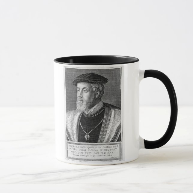 Charles V (1500-58) (engraving) Mug (Right)