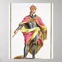 Charles V (1500-58) from 'Receuil des Estampes, re