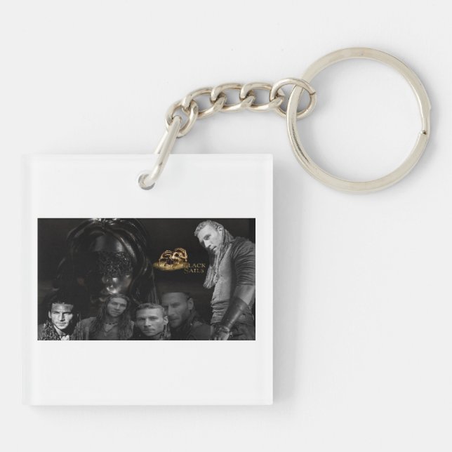 Charles Vane Key-Chain dubble side Key Ring (Back)