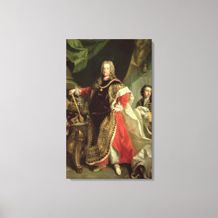 Charles VI , Holy Roman Emperor wearing the Canvas Print