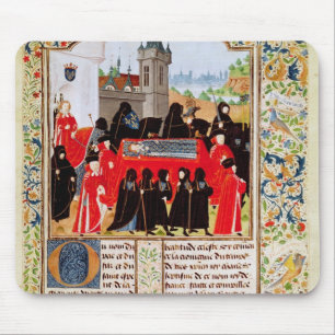 Charles VI of France's funeral Mouse Mat