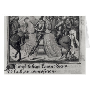 Charles VII  and Joan of Arc at the Siege of