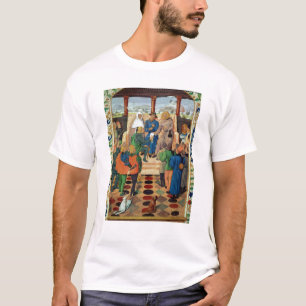 Charles VII giving a document to Joan of Arc T-Shirt