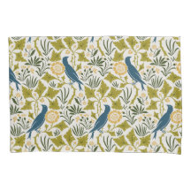 Charles Voysey Amongst the Leaves with Bluebirds