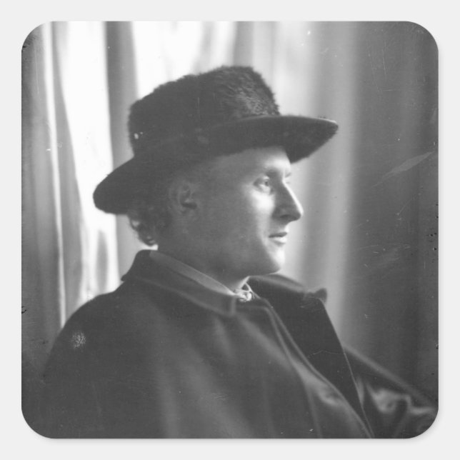 Charles Voysey Square Sticker (Front)