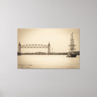 Charles W. Morgan 38th Voyage Canvas Print