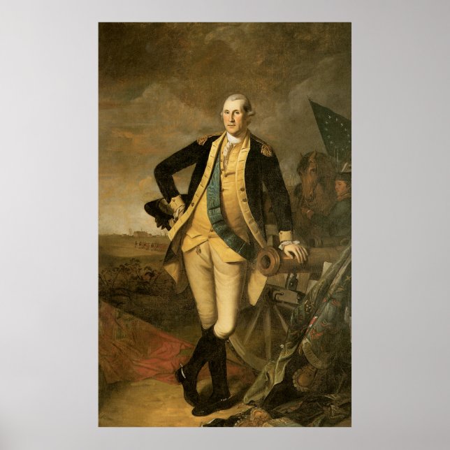 Charles Willson Peale George Washington Poster (Front)