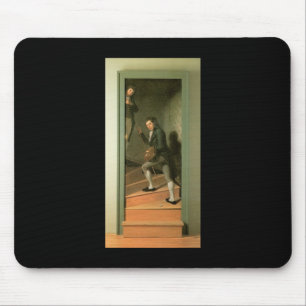 Charles Willson Peale The Staircase Group Mouse Mat