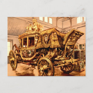 Charles X Carriage, Versailles, France Postcard