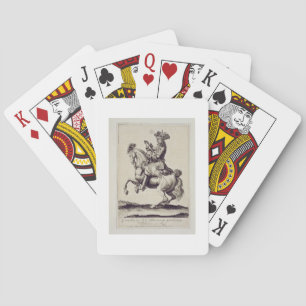 Charles XI (1655-97) (engraving) Playing Cards