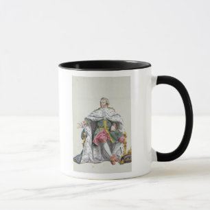 Charles XII (1682-1718) King of Sweden from 'Receu Mug