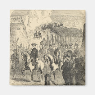 Charles XII of Sweden entering Copenhagen Magnet