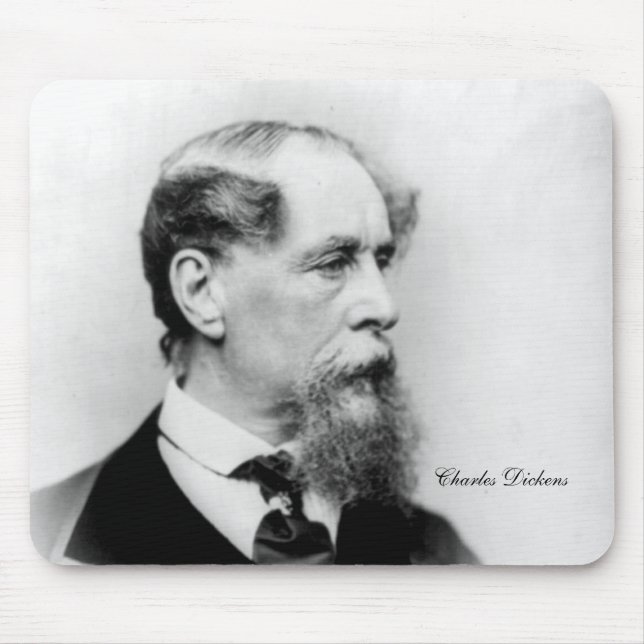 CharlesDickens Author Mouse Mat (Front)