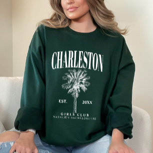 Charleston Bachelorette Custom Luxury Social Club Sweatshirt