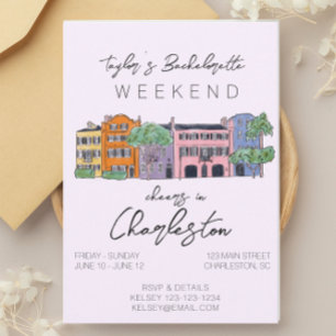 Charleston Bachelorette Invitation & Details
