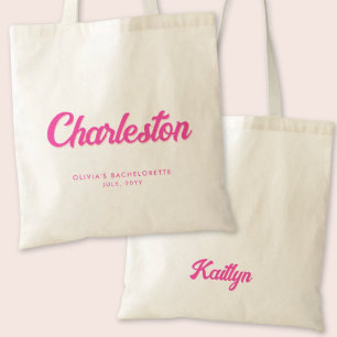 Charleston Bachelorette Party Personalised Tote