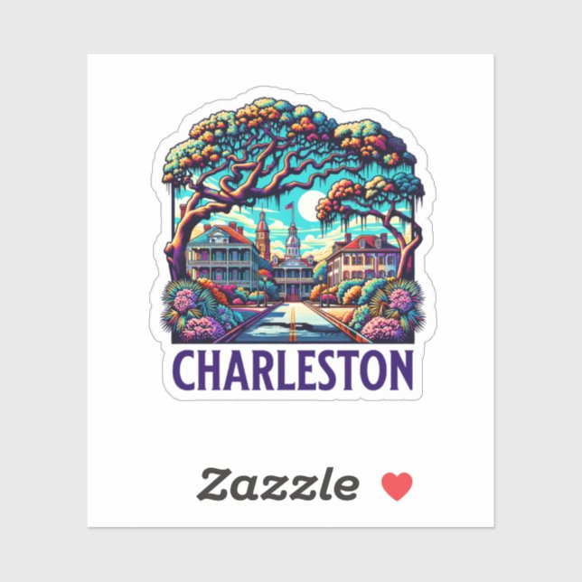 Charleston City South Carolina USA (Sheet)