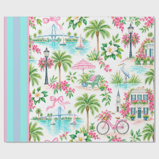 Charleston Coastal Gift Wrapping Paper
