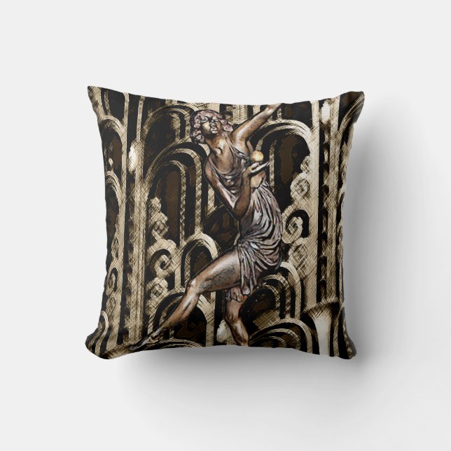 Charleston Dance Craze Cushion (Front)