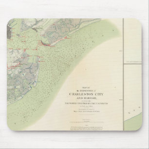 Charleston defences, Belmont battlefield Mouse Mat