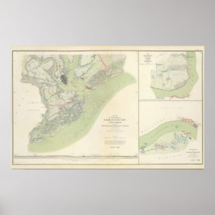 Charleston defences, Belmont battlefield Poster