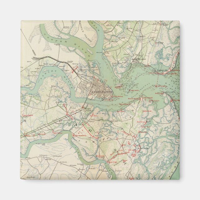 Charleston, defences magnet (Front)