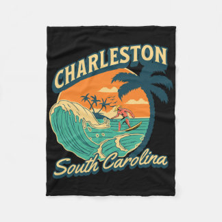 Charleston fleece blanket