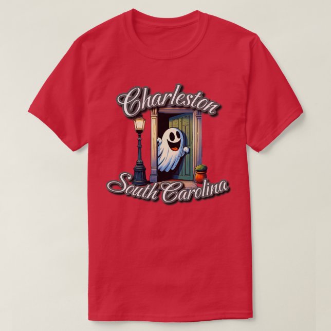Charleston Ghost T-Shirt (Design Front)