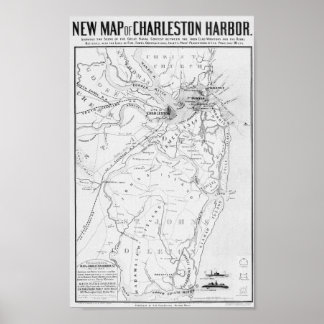 Charleston Harbor Poster
