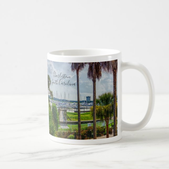 Charleston Harbour Coffee Mug (Right)