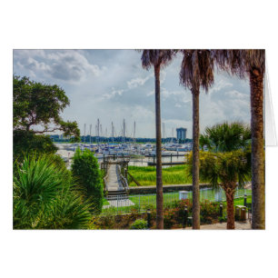 Charleston Harbour Greeting Card