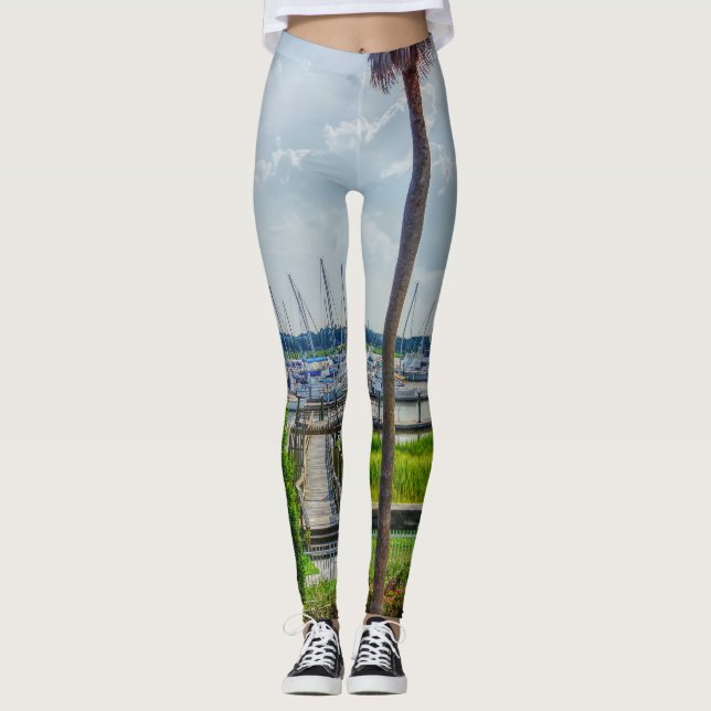 Charleston Harbour Leggings (Front)