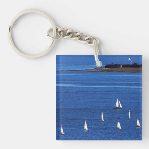 Charleston Harbour, SC Key Ring