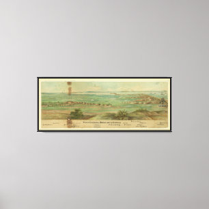 Charleston Harbour South Carolina (1860-1865) Canvas Print