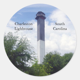 Charleston Lighthouse Stickers