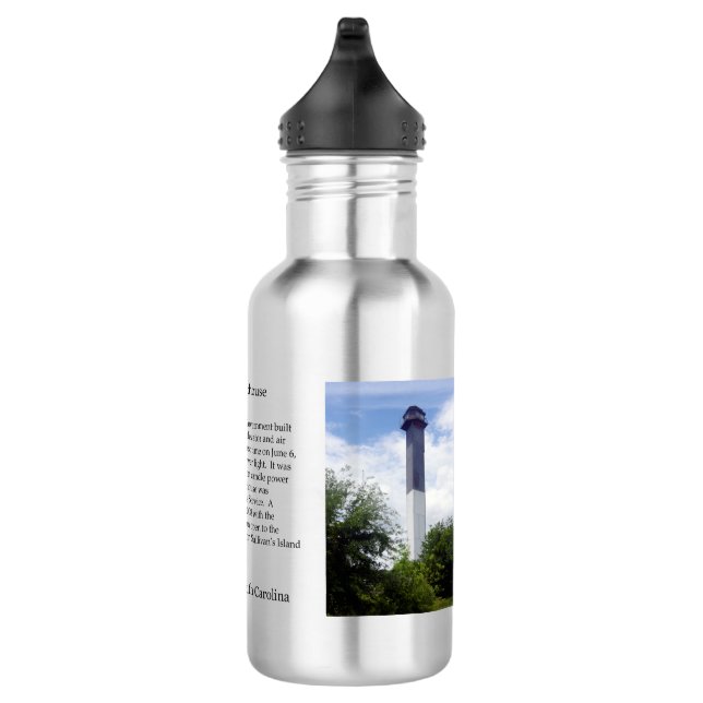 Charleston Lighthouse water bottle (Right)
