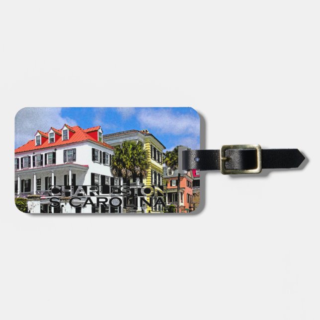 Charleston Luggage Tag (Front Horizontal)